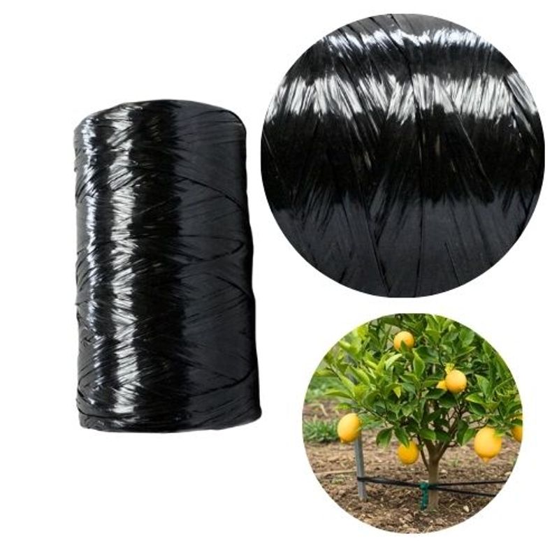 MARIENBERG - Cinta Plana Ortopedica Bobina de 2kg aprox Negro 6 Bobinas