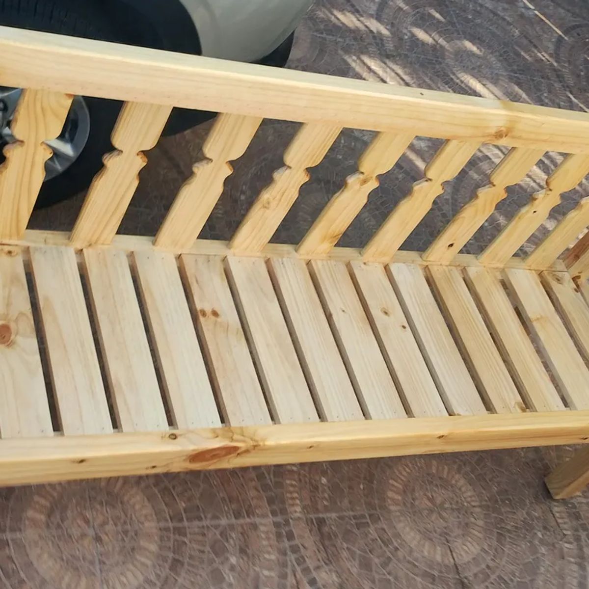 GENERICO - Sillón Banco Madera Estilo Campestre Grande