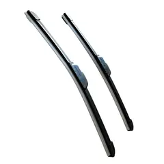 GENERICO - Par Plumillas Limpiaparabrisas Silicona Auto Universal 12pul