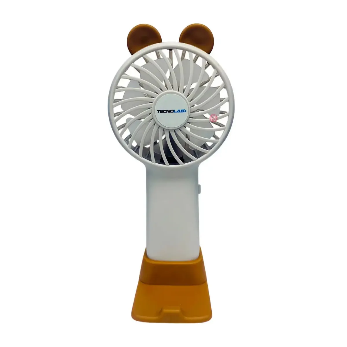 TECNOLAB - Mini Ventilador De Mano Diseño Oso Recargable - PS