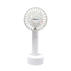 TECNOLAB - Mini Ventilador De Mano Recargable 500mAh Blanco - PS
