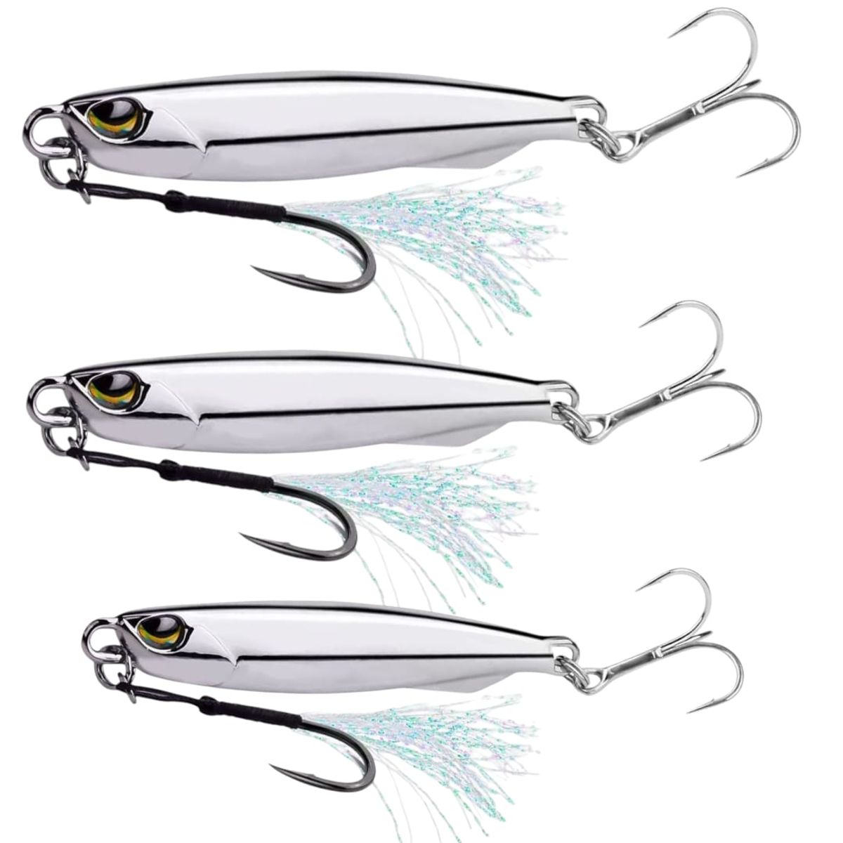 GENERICO - Pack 3 Chispa Pesca Deportiva  De 60,40,30