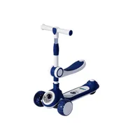 Scooter 2 En 1, Rueda Con Luz Y Sonido, Spaceman Azul