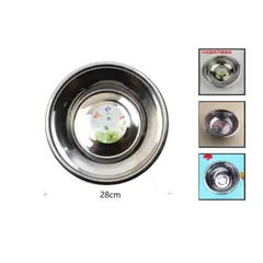 GENERICO - Bowl De Acero Inoxidable 28 Cm Para Cocina