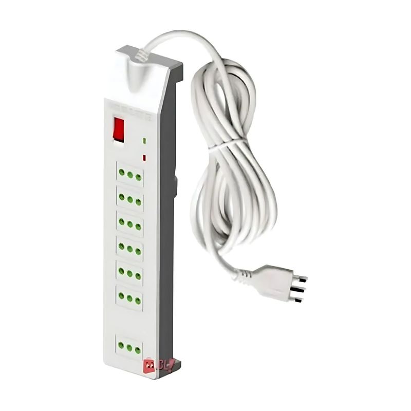 DBLUE - Alargador Eléctrico 7 Entradas 2.1mts Certificado - Ps