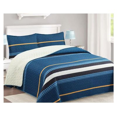 Imagen 2 del producto Cubrecama Quilt Juvenil Sherpa 1.5 Pza. Modelo Urban Blue