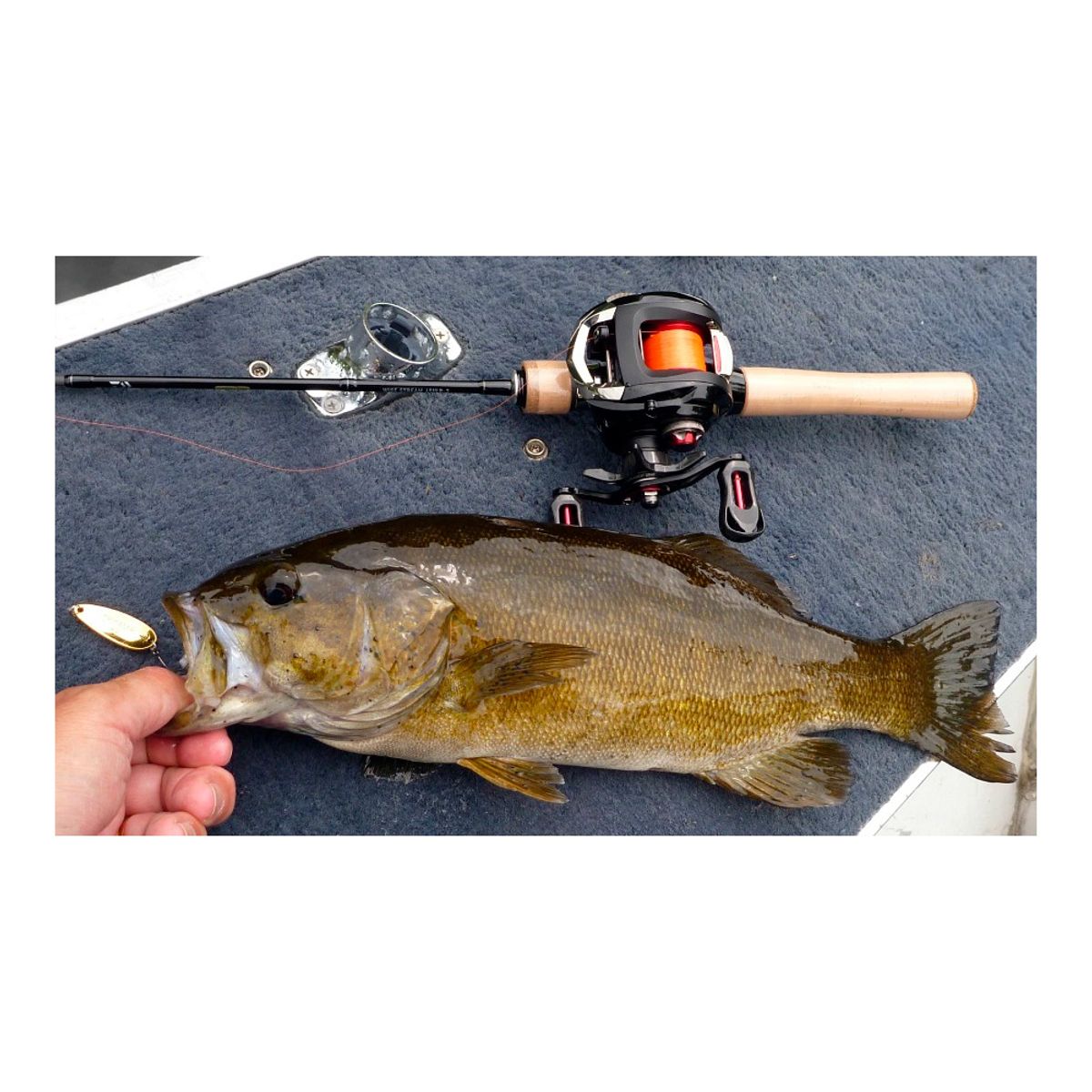 GENERICO - Chispa Cucharilla 9g Salmon Rio Pesca Deportiva