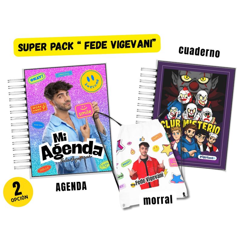 PIGYFANTE - SÚPER PACK OFICIAL DE FEDE VIGEVANI