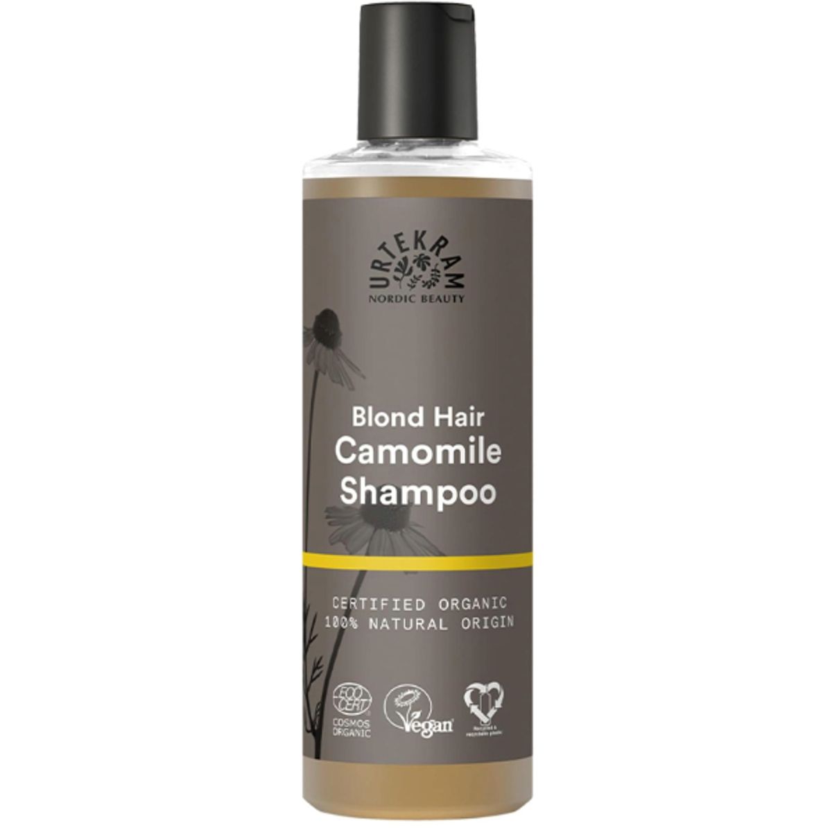 GENERICO - Shampoo orgánico brillo cabello rubio Urtekram manzanilla