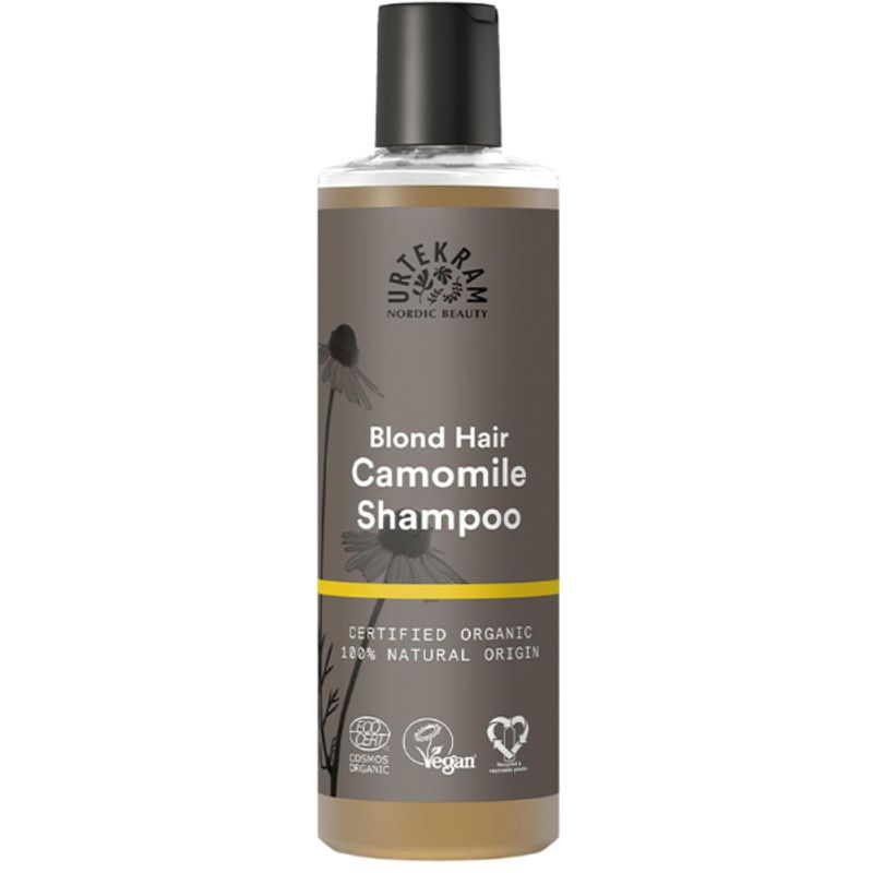 GENERICO - Shampoo orgánico brillo cabello rubio Urtekram manzanilla