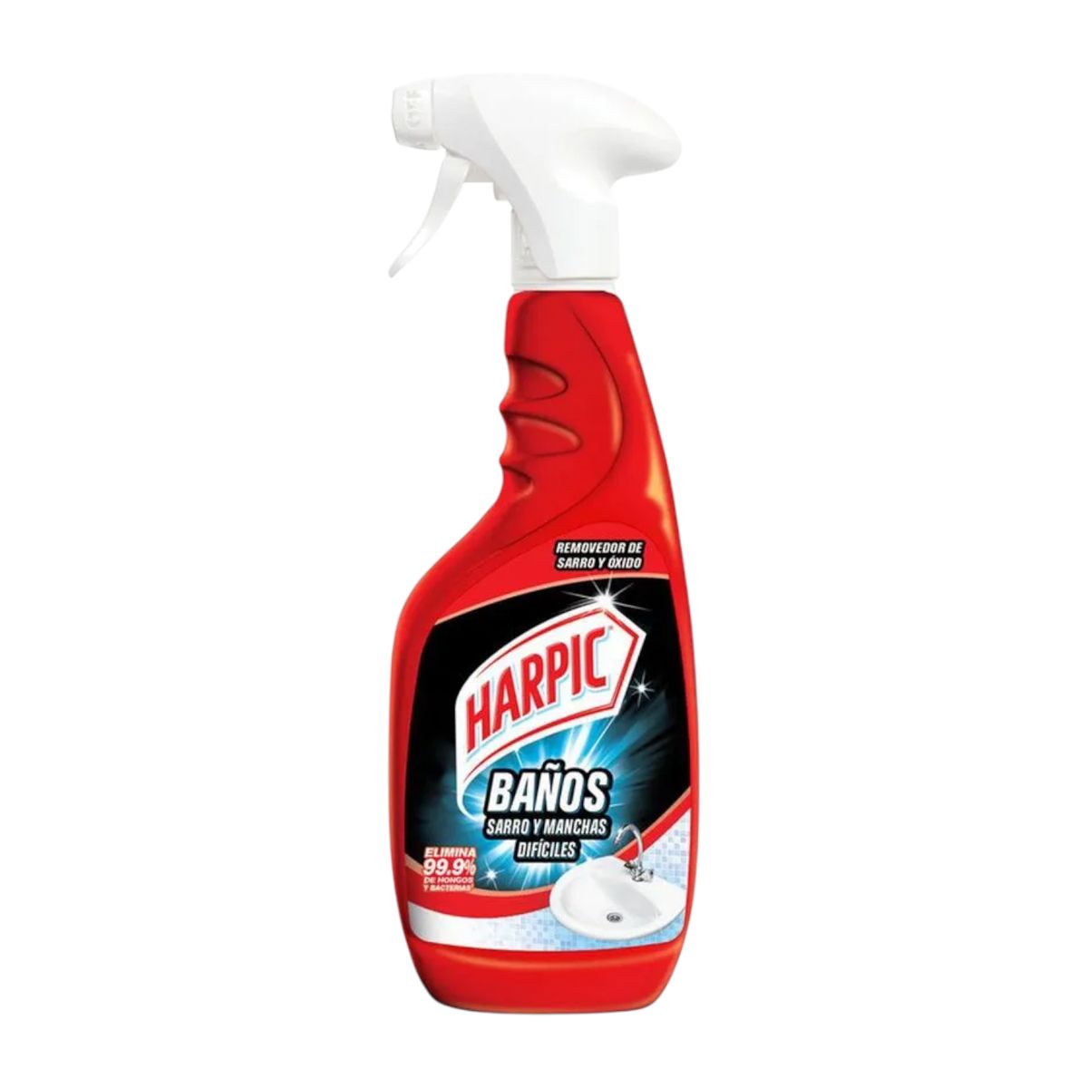 HARPIC - Limpiador Baño Sarro y Manchas Difíciles Gatillo 495 ml