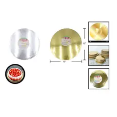 GENERICO - Bandeja Base Para Torta Redonda 12 Cm