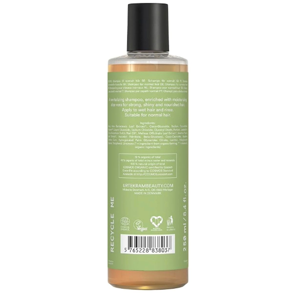 GENERICO - Shampoo orgánico hidratante y revitalizante Urtekram aloe vera
