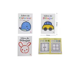 GENERICO - Libro De Colores Para Colorear Papel