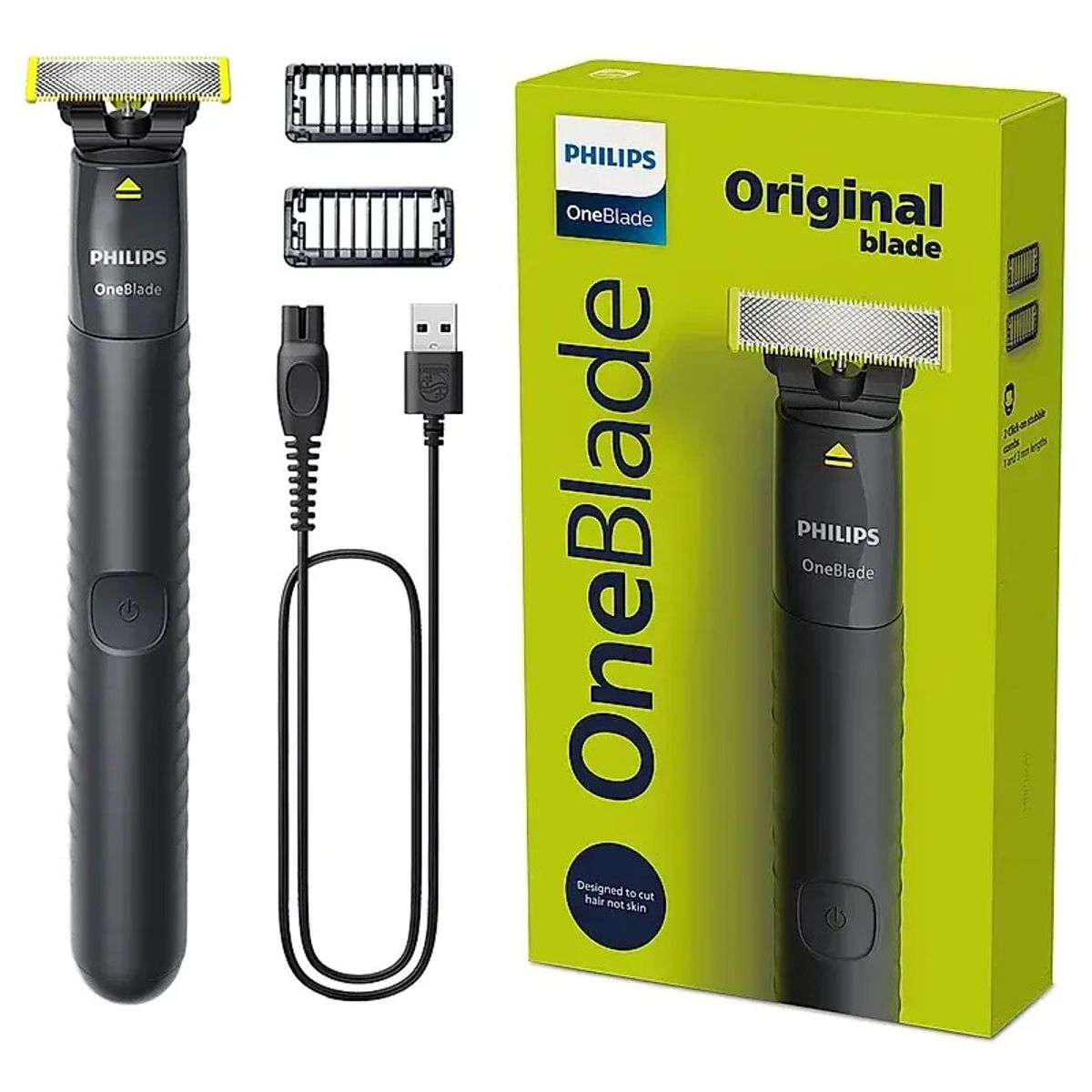 PHILIPS - Máquina De Afeitar One Blade Philips Qp142410 Seco Húmedo