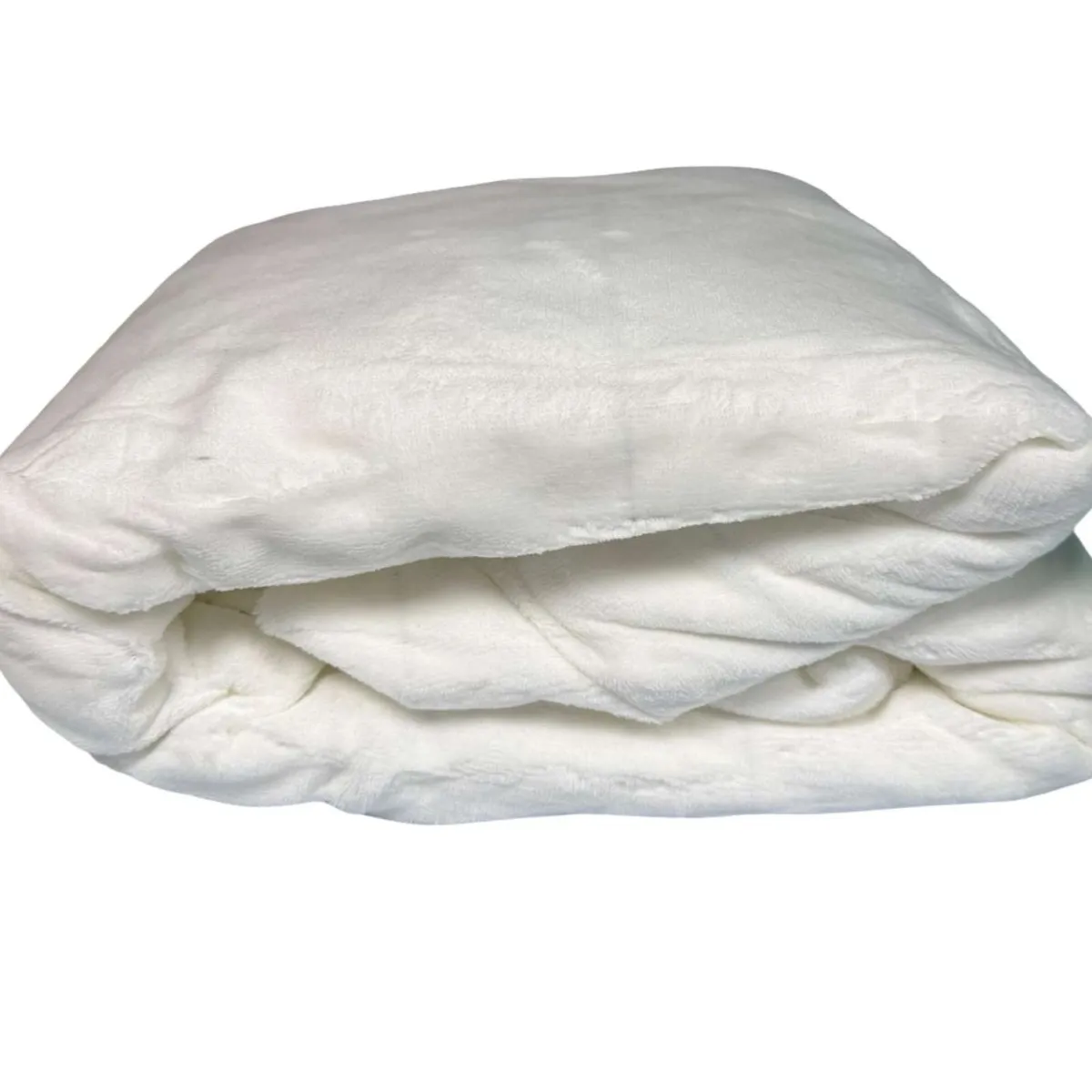 GENERICO - Cubre Colchon Protector Impermeable Plush - Blanco - 15 plazas