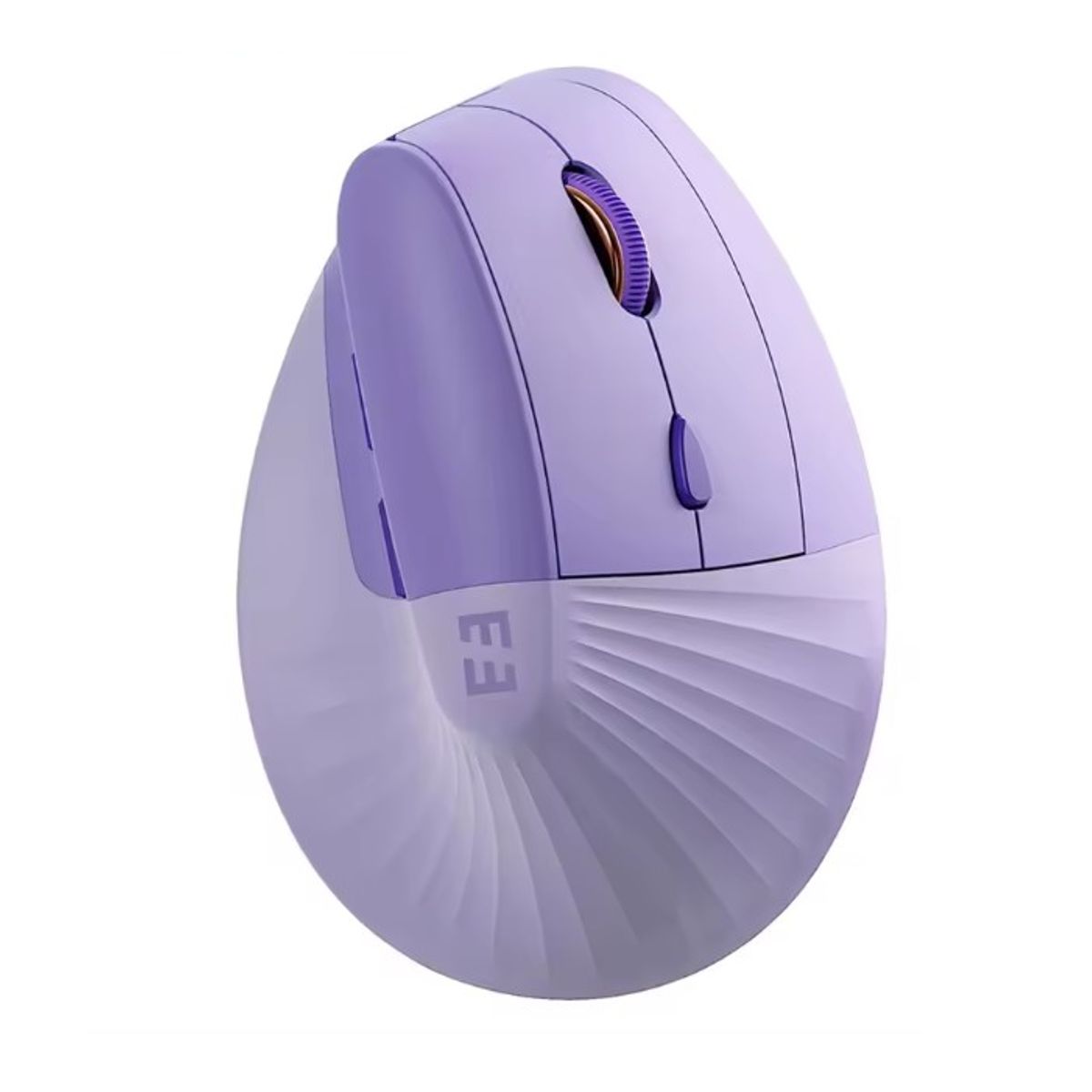 GENERICO - Mouse Ergonómico Recargable Seenda MBD7 Purpura