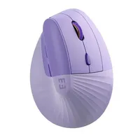 Mouse Ergonómico Recargable Seenda MBD7 Purpura