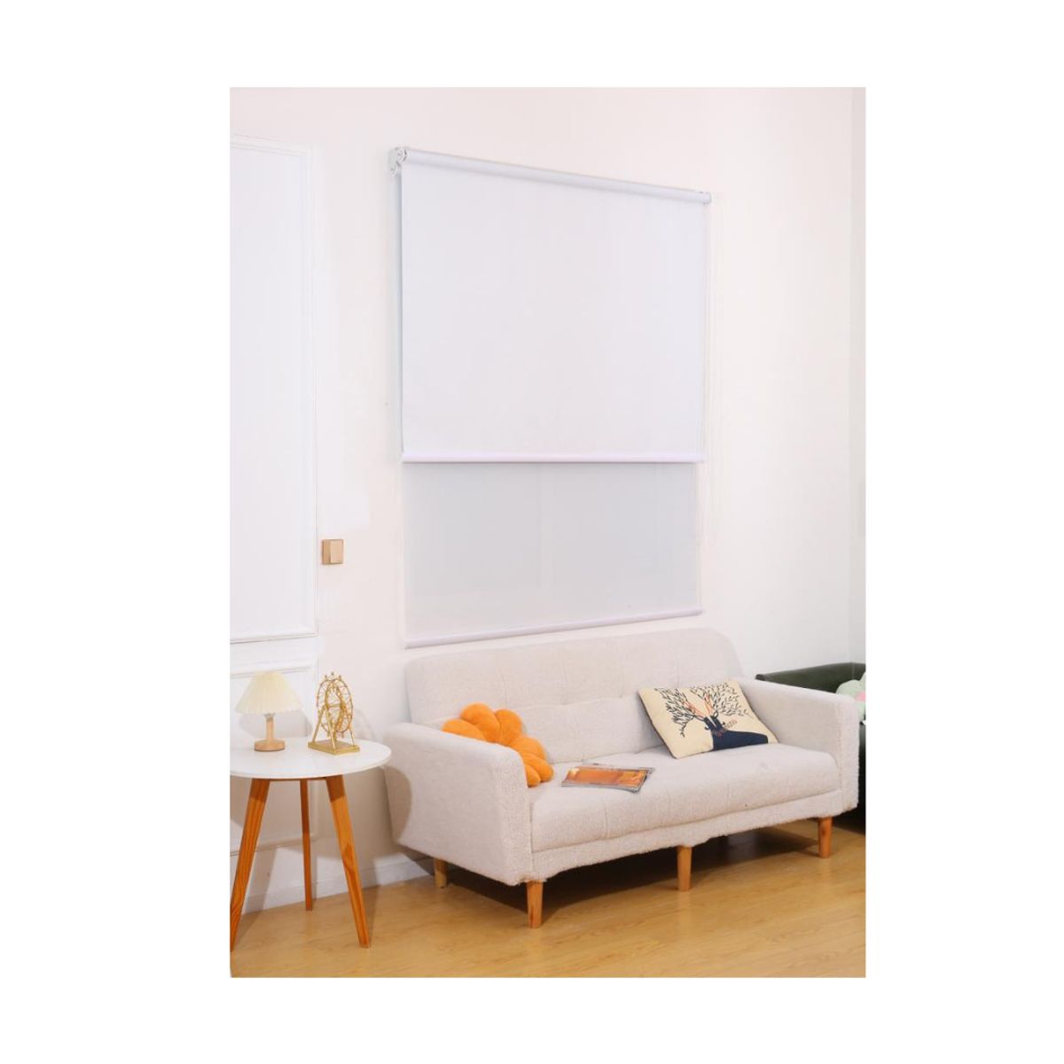 GENERICO - Cortina Roller Blackout doble tela 180x240 cm
