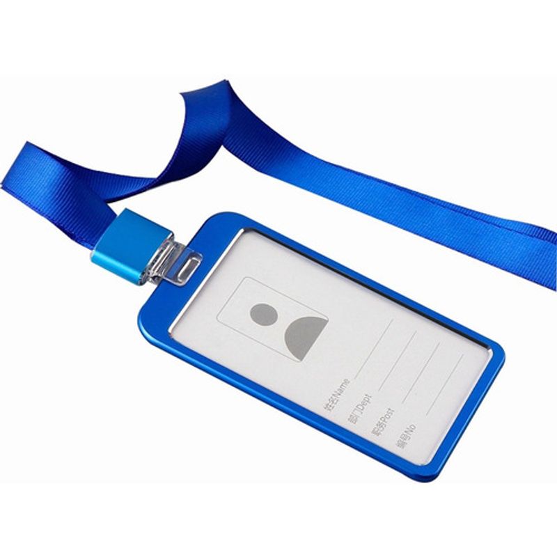 EDWINAYY - Pack 5 Porta Credenciales + 5 Cinta Lanyard Colores