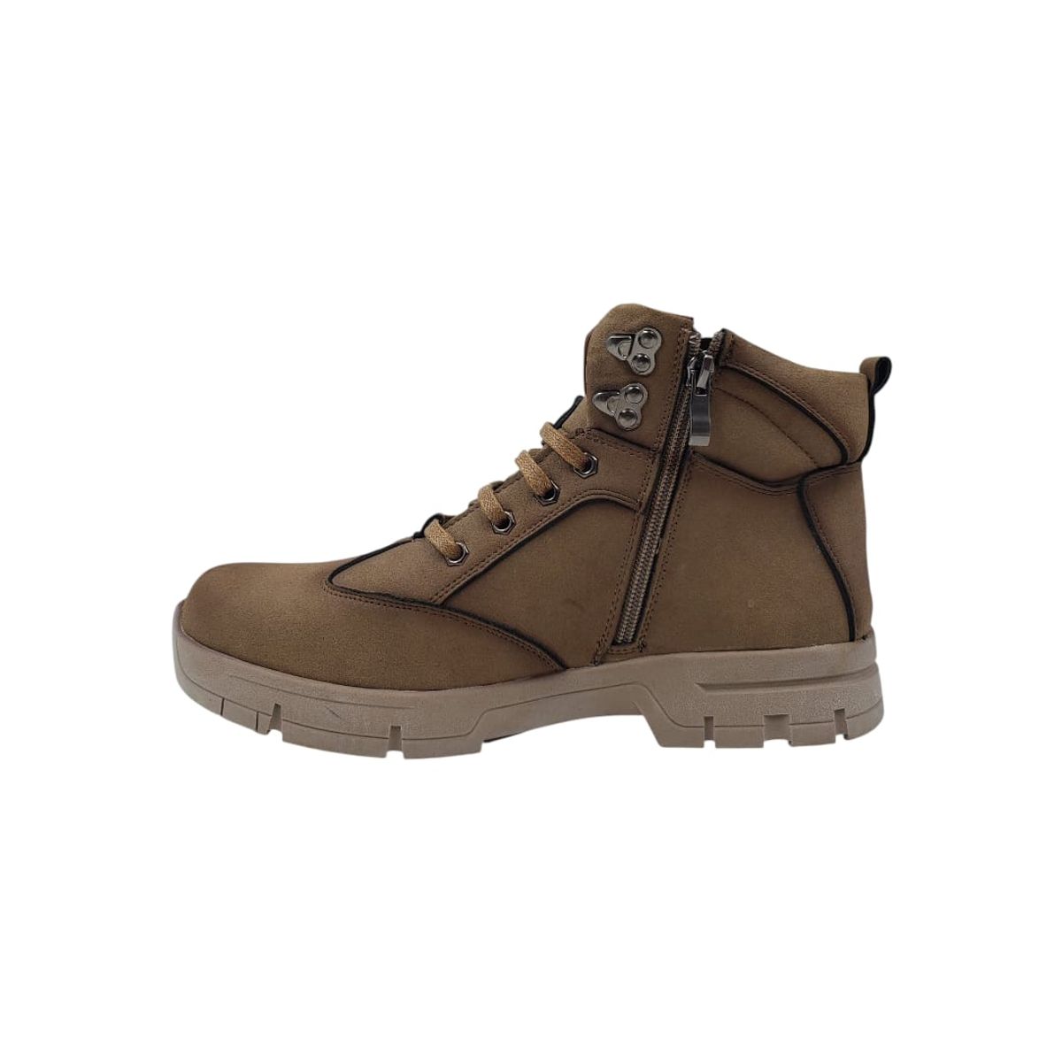 HERIEL - Botín Beige Clásico Hombre