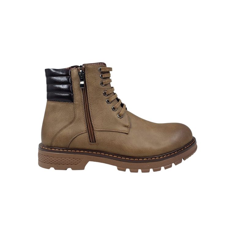 Botín Beige Clásico Hombre