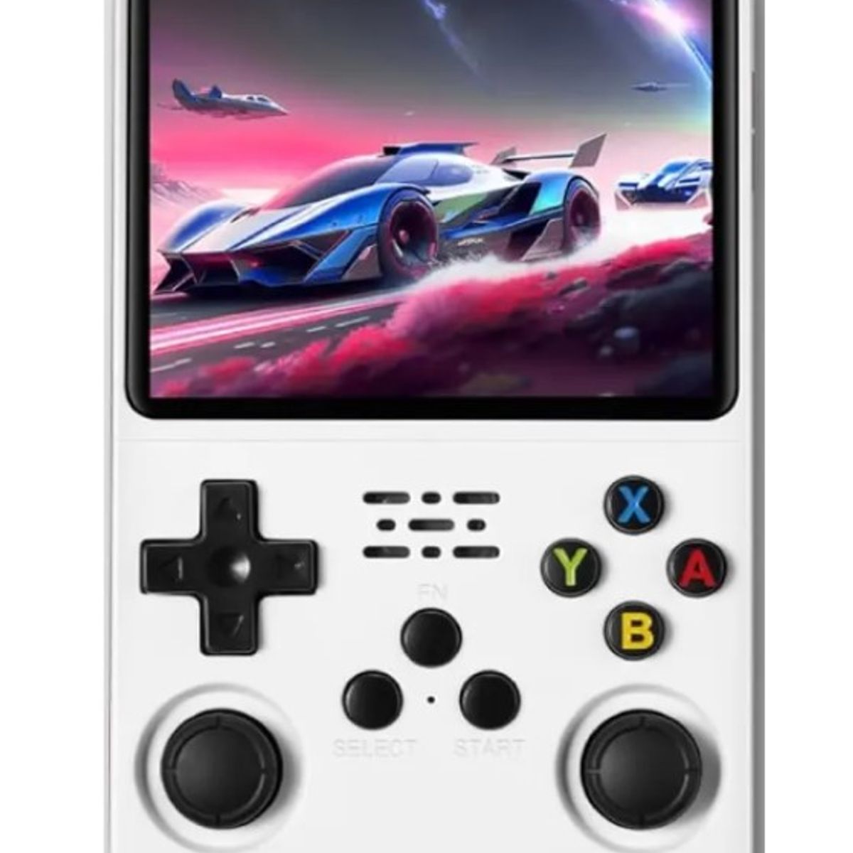 GENERICO - Consola Portátil R36s Retro 64 Gb De Diversión Asegurada Color Blanco