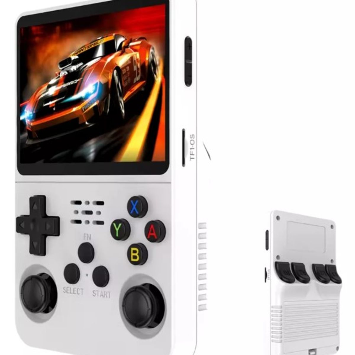 GENERICO - Consola Portátil R36s Retro 64 Gb De Diversión Asegurada Color Blanco