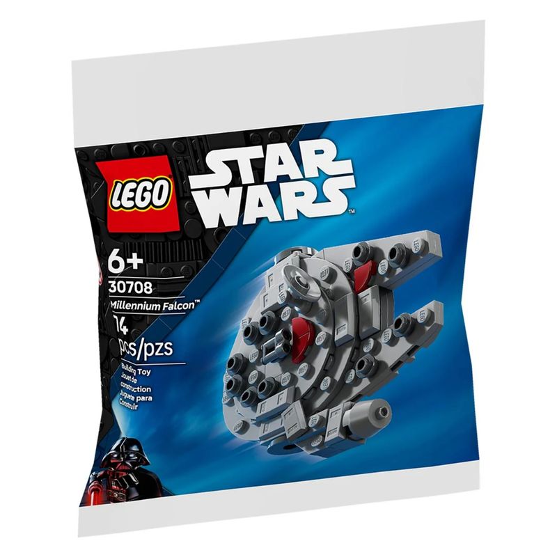 LEGO - Lego Bolsa Star Wars Minimodelo del Halcón Milenario 30708