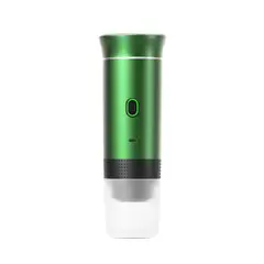 GENERICO - Cafetera Portatil Espresso 3 en 1 con Capsulas 120ml Inalambrica Verde