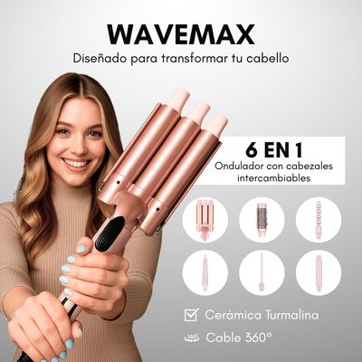 Imagen 2 del producto Voluminizador y Ondulador WaveMax Pink