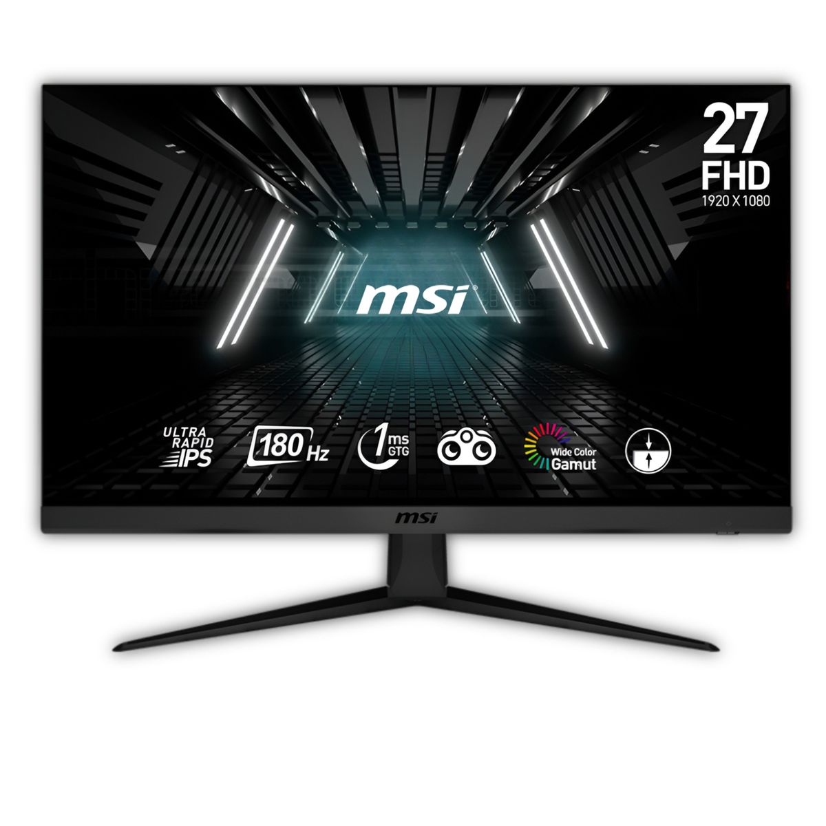 MSI - Monitor Gamer MSI 27 Full HD 180HZ+ HDR Ultra Flat IPS 1ms