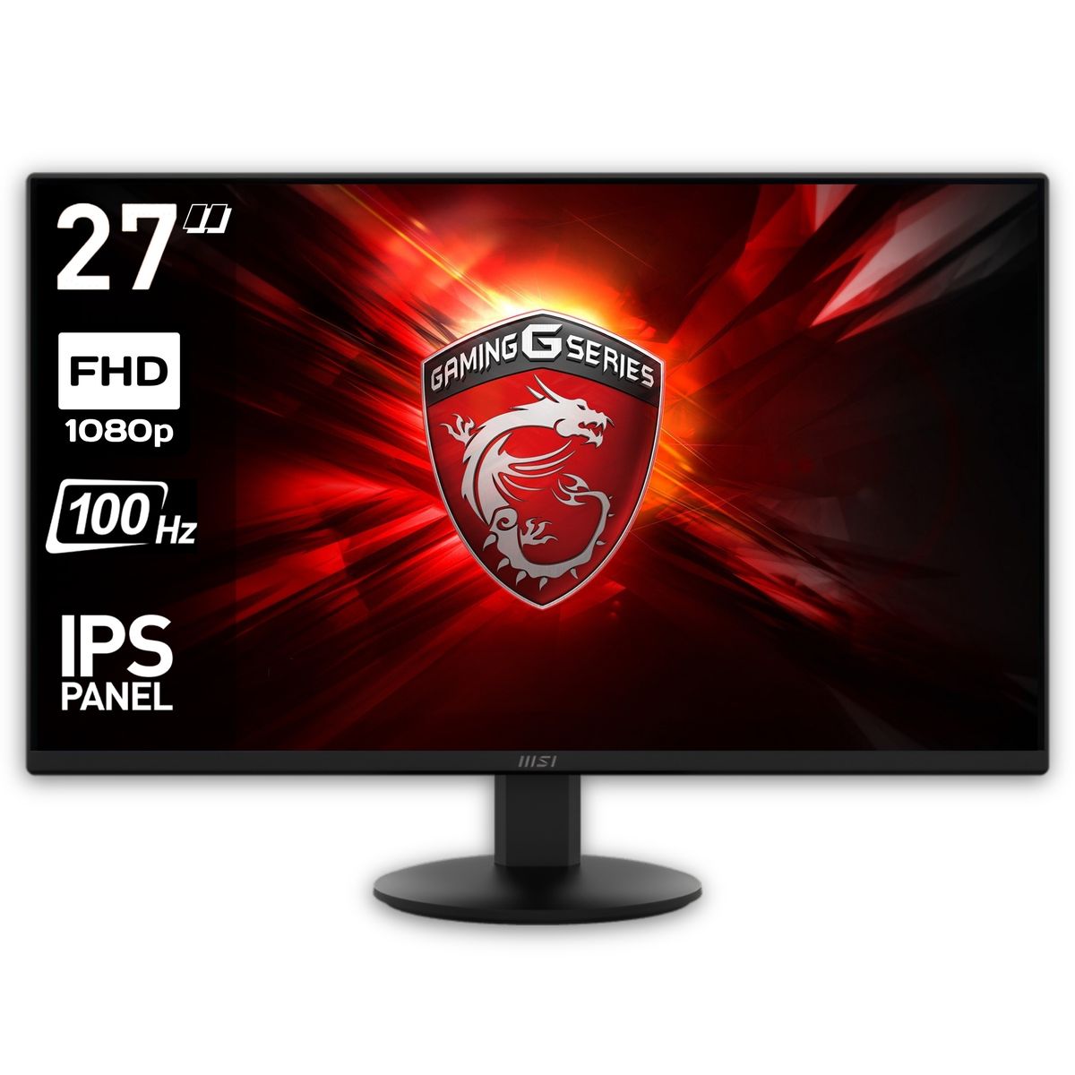 MSI - Monitor Gamer MSI PRO 27 Full HD 100HZ+ HDR Ultra Light IPS