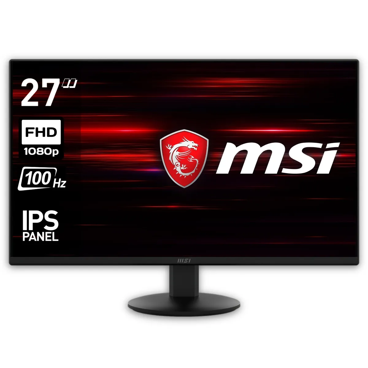 MSI - Monitor Gamer MSI PRO 27 Full HD 100HZ+ HDR Ultra Light IPS