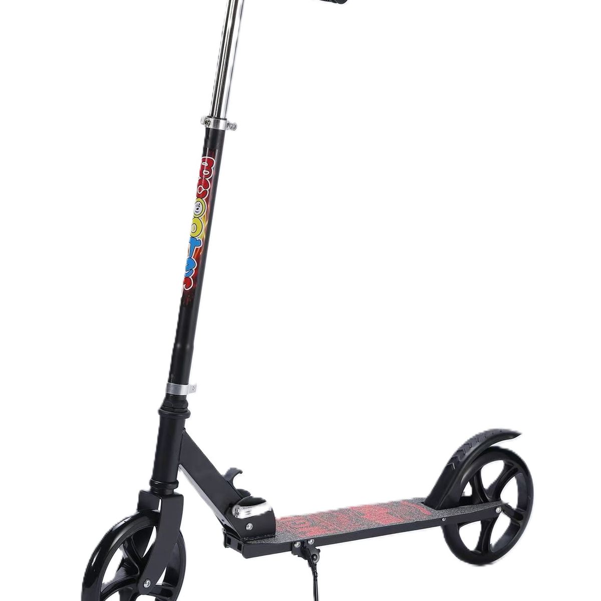 TOYUN TOYUN - Scooter Metálico 2 Ruedas Niñoa Calidad 200mm Negro