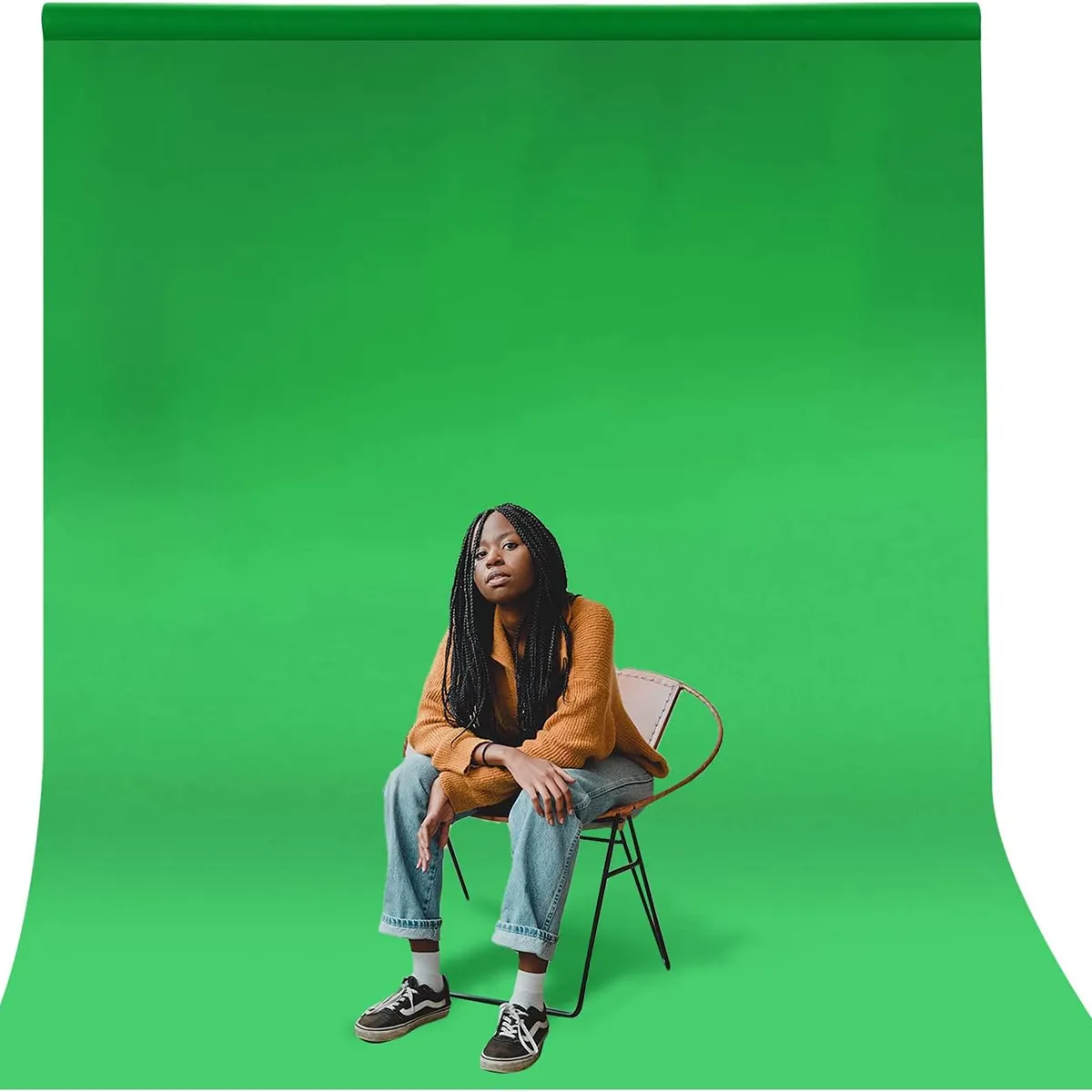 ATURE - Fondo De Pantalla Verde Profesional 3x3m Foto Video