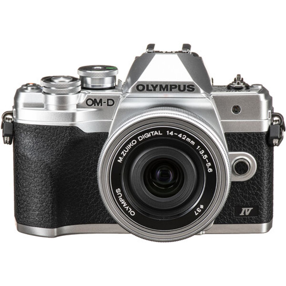 OLYMPUS - Olympus OM-D E-M10 Mark IV Mirrorless Camera with 14-42mm Lens - Plata