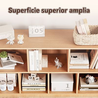 Imagen 2 del producto Estanteria Librero 3+4 Color Madera 120×30×70 cm