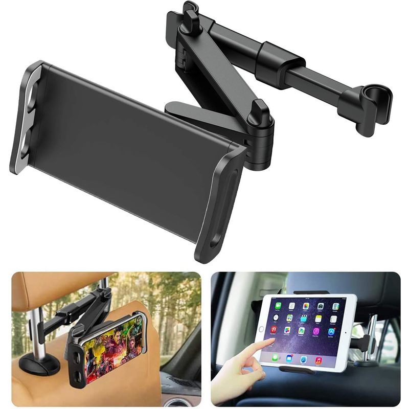 KUANGYE - Soporte Brazo De Tablet iPad Telefono Para Cabecera Carro