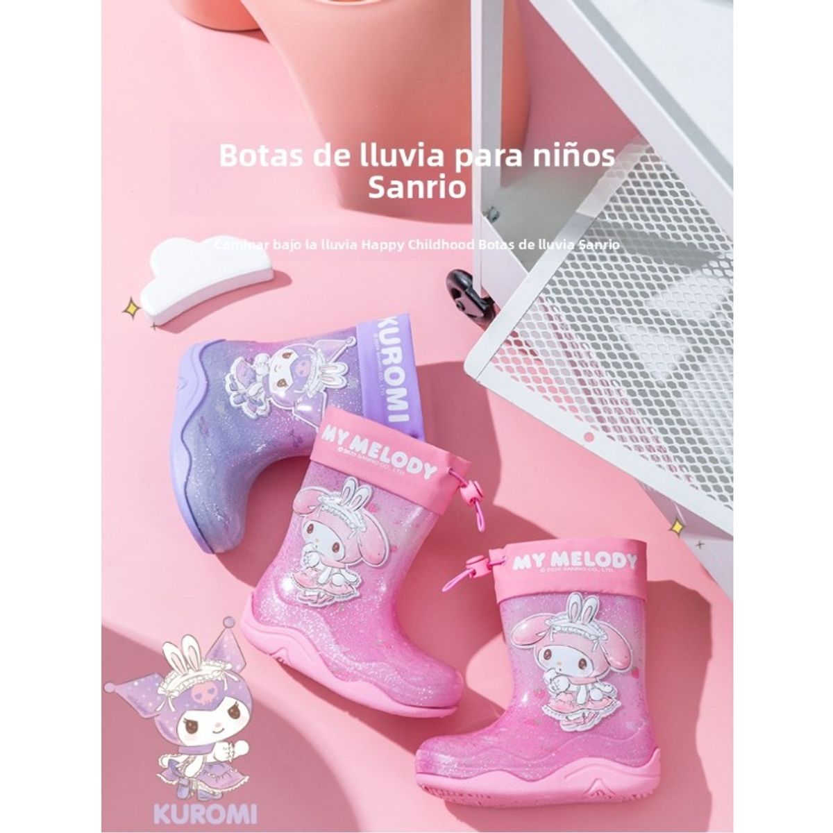 TIOZONEY - Bota de Agua para niños