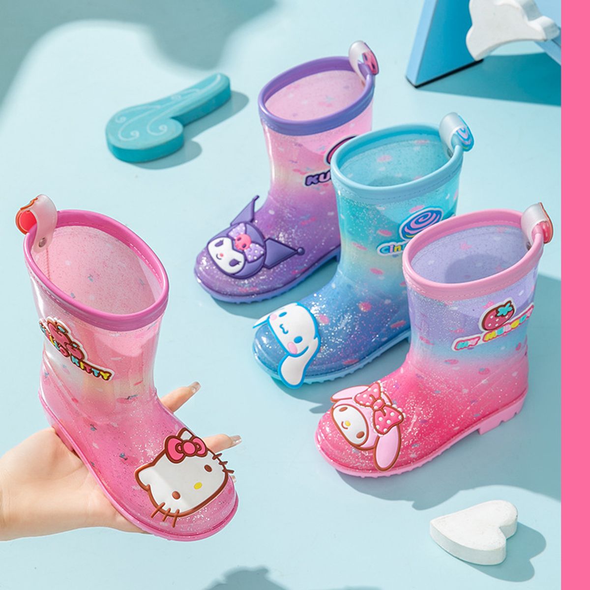 TIOZONEY - Bota de Agua para niños