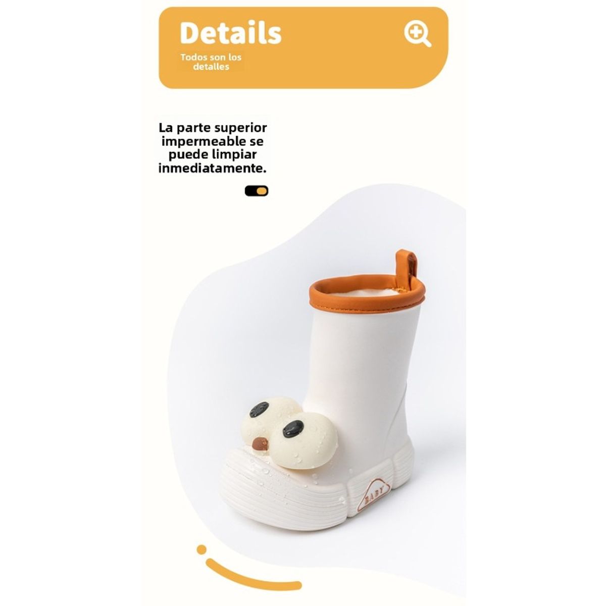 TIOZONEY - Bota de Agua para niños