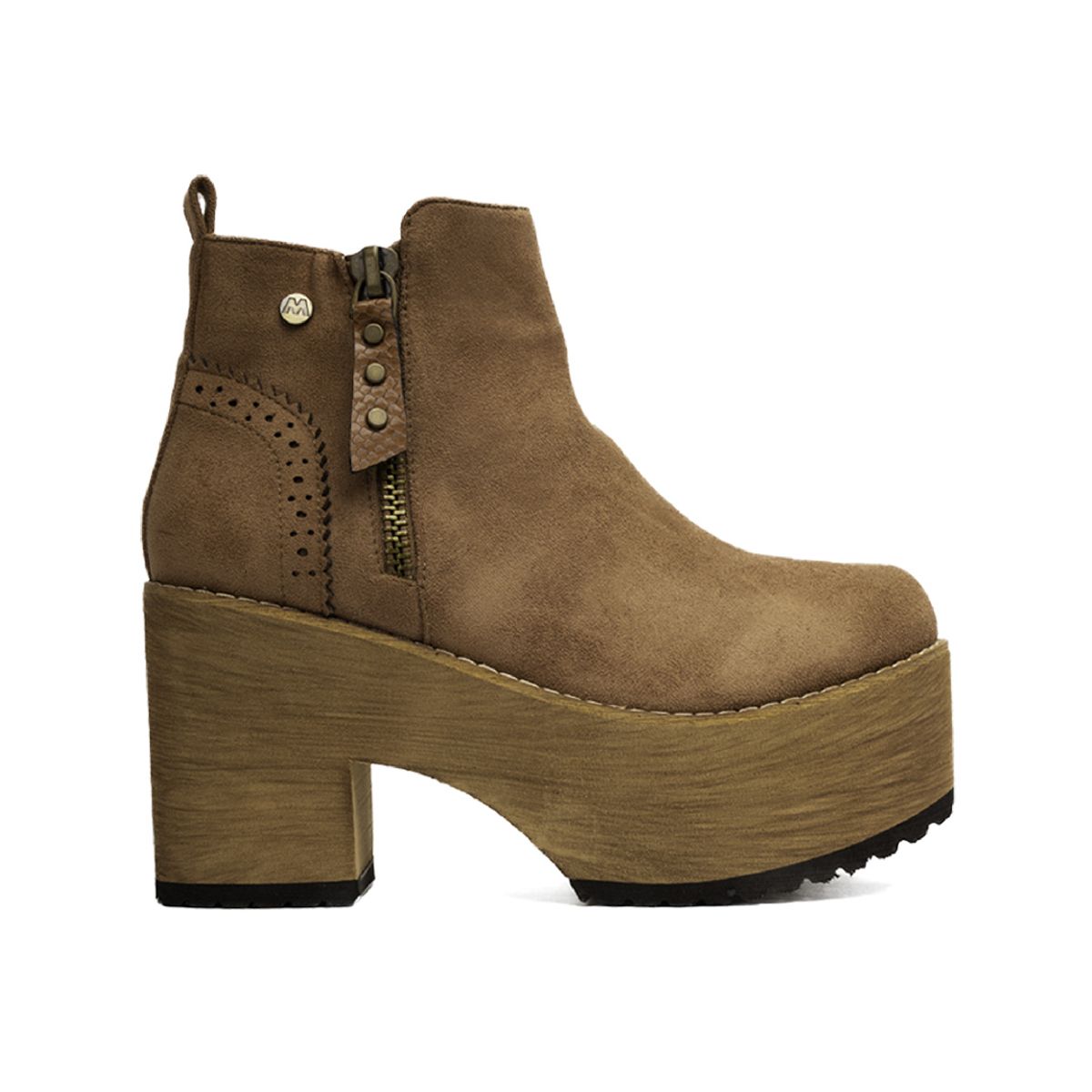 CHINITOWN - Botín Mujer Café Late Lide Chinitown