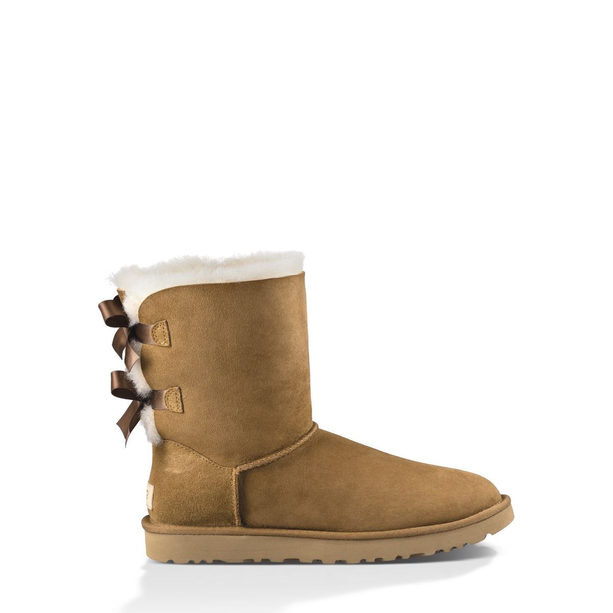 UGG - Bota Bailey Bow II Mujer Café