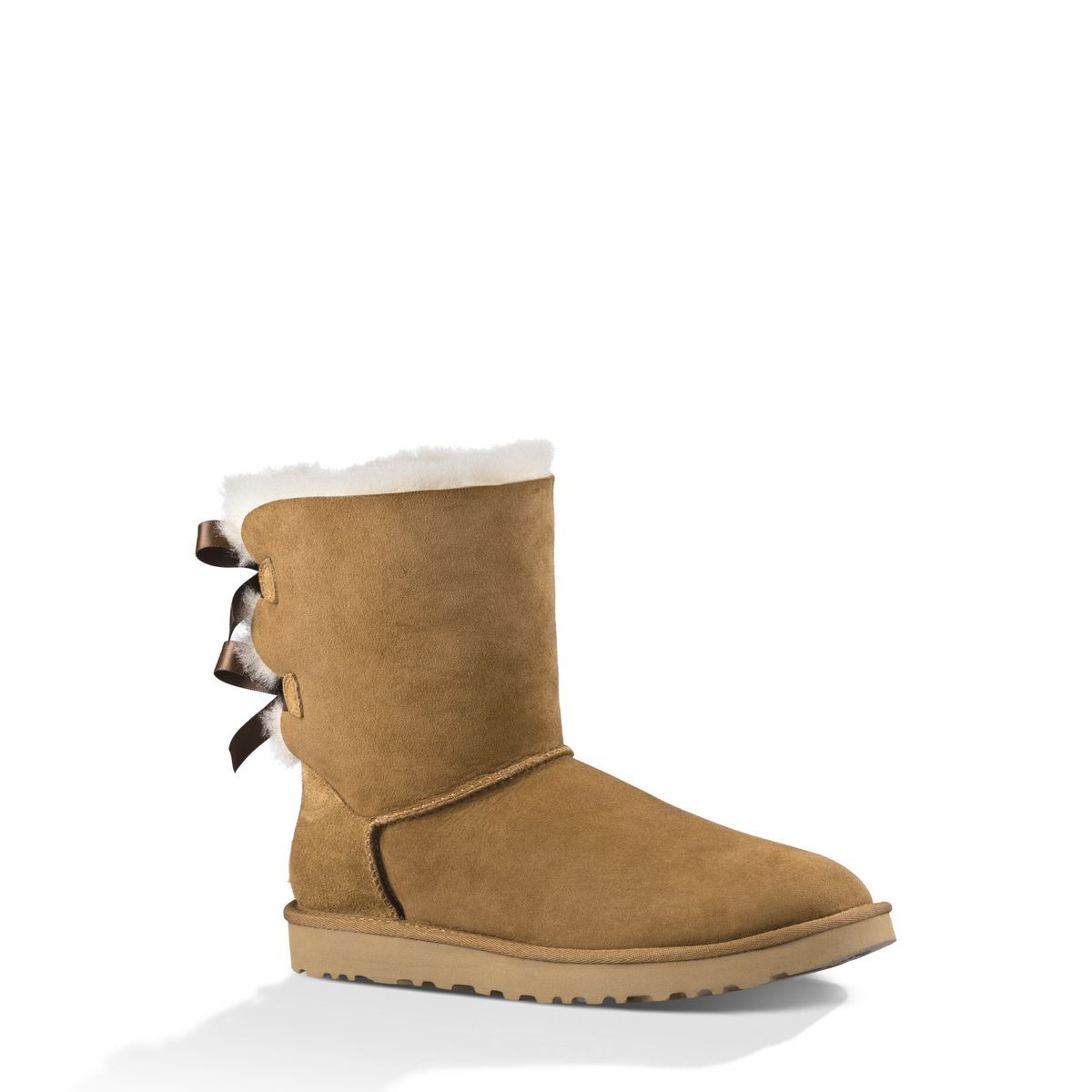 UGG - Bota Bailey Bow II Mujer Café