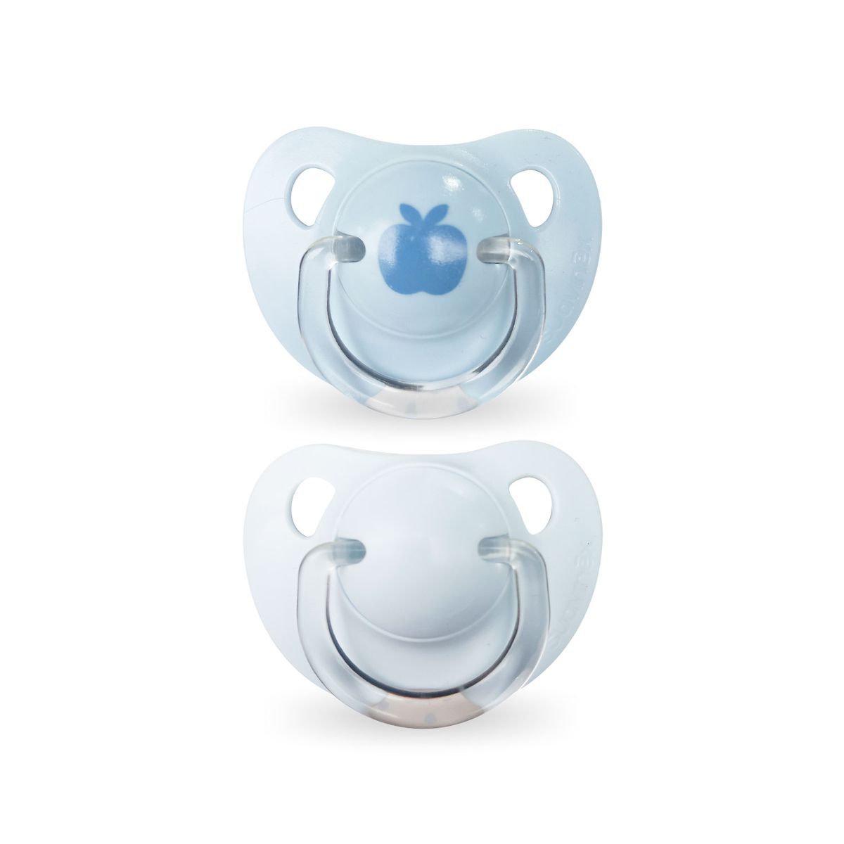 SUAVINEX - CHUPETES EVOLUTION AZUL TETINA  ANATÓMICA SILICONA +6M