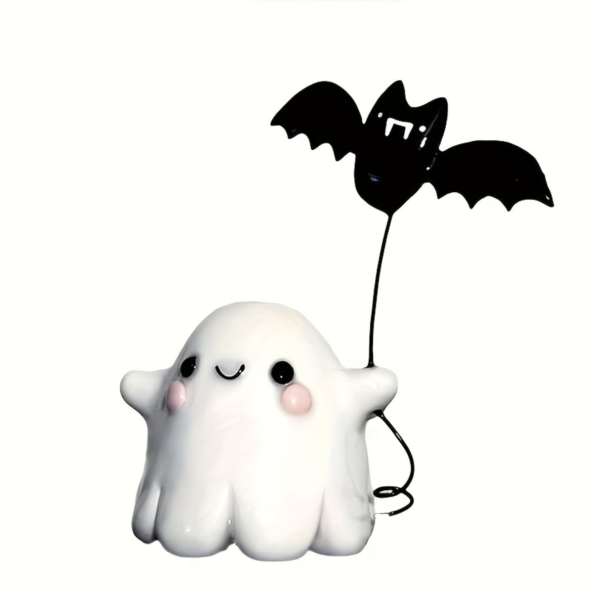 VATYERTY - Estatua fantasmal de Halloween de resina 1 pieza