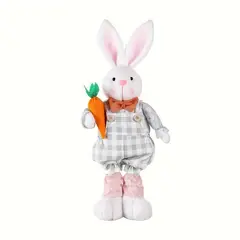 VATYERTY - Decoración de conejo de Pascua 1 o 2 piezas patas extensibles