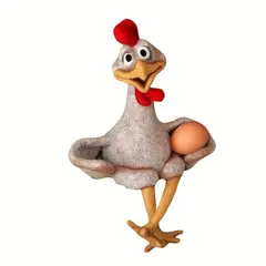 VATYERTY - Escultura de pollo de resina figura decorativa