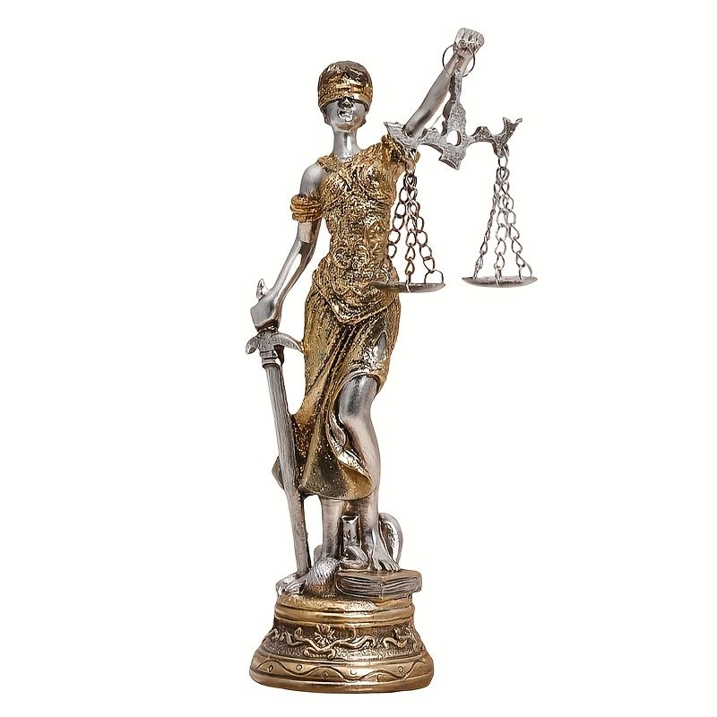 VATYERTY - 1 estatua majestuosa de la Diosa de la Justicia